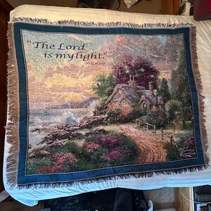 Thomas Kinkade Blanket Throw Wall Hanging
